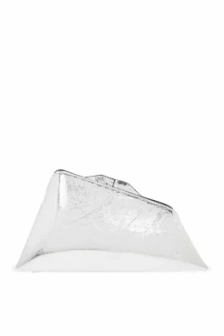 The Attico SILVER Clutch 8:30 PM