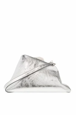 The Attico SILVER ‘Day Off’ handbag