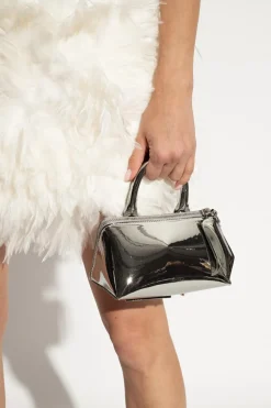 The Attico SILVER ‘Friday’ handbag