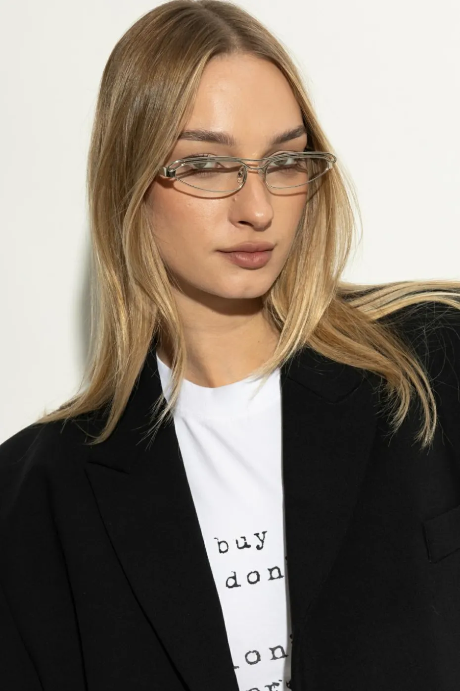 The Attico SILVER Prescription glasses