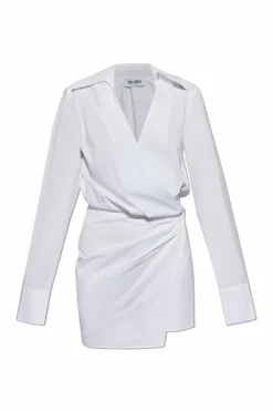 The Attico WHITE Shirt dress