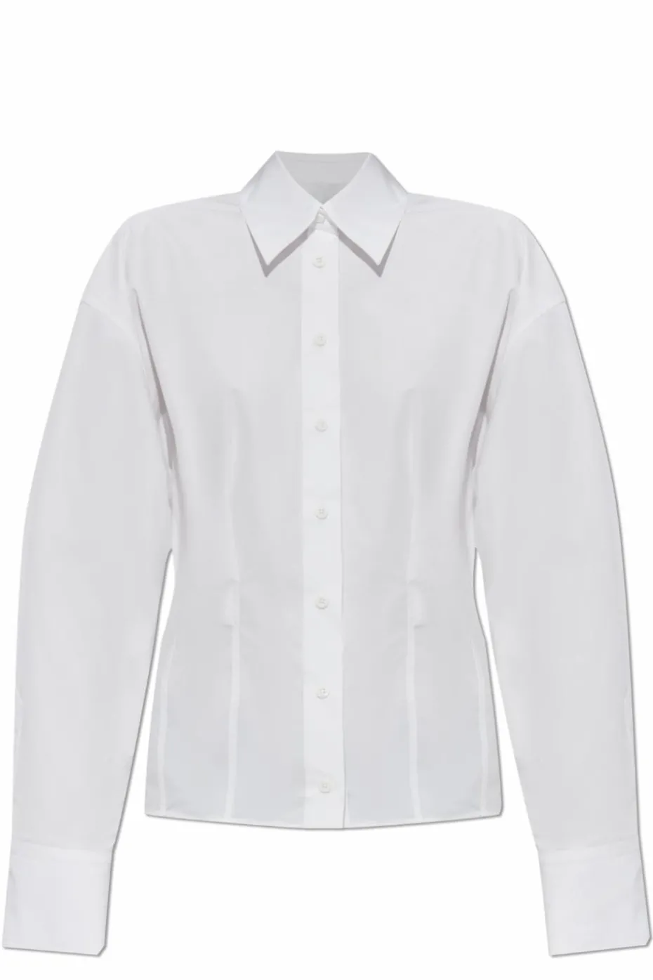 The Attico WHITE Shirt with pleats