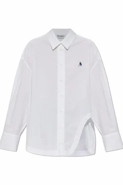 The Attico WHITE Shirt with logo