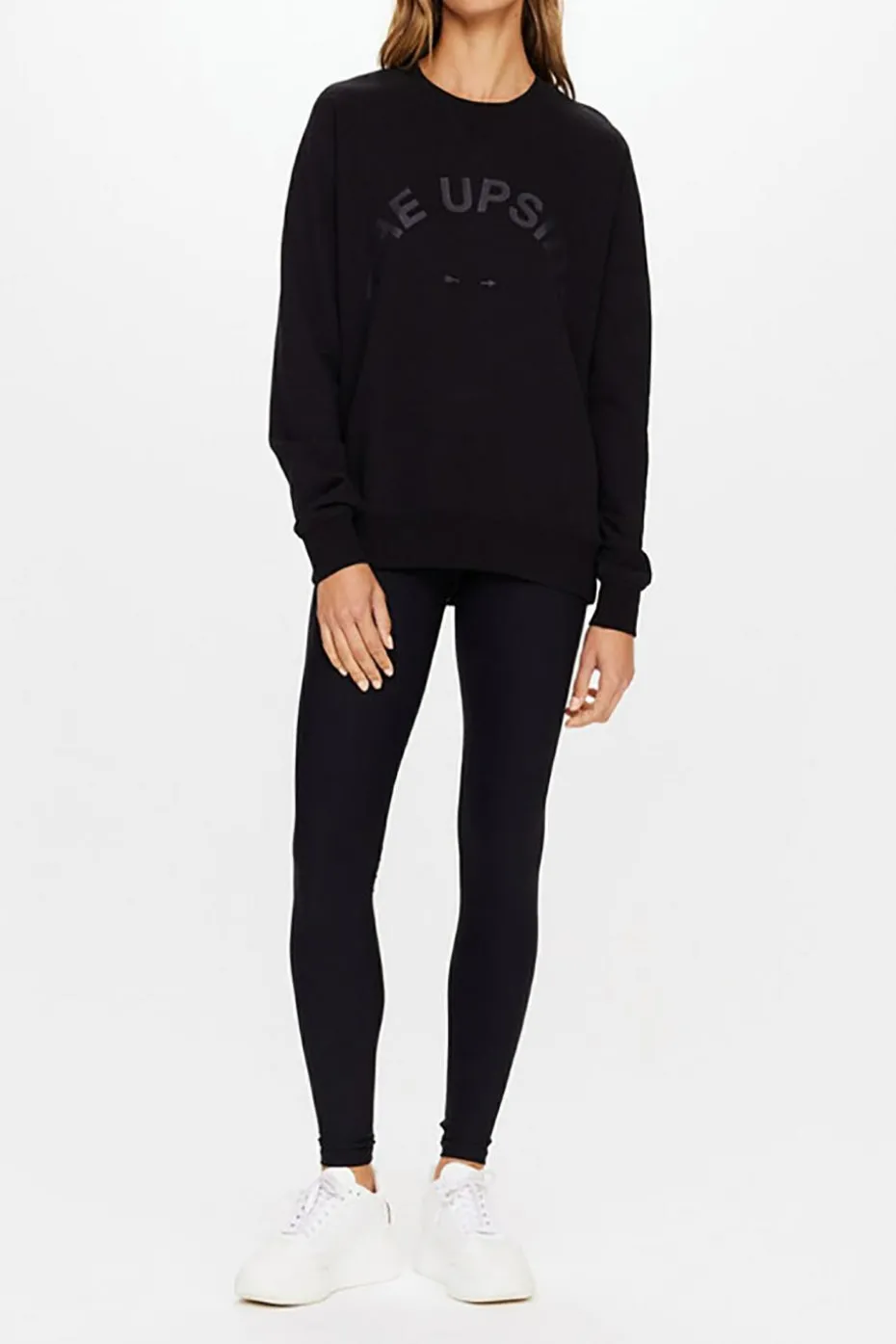The Upside BLACK "Newport" sweatshirt