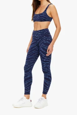 The Upside BLUE Reversible leggings "Mystere"
