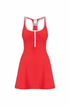 The Upside RED Dress with shorts "Pacific"