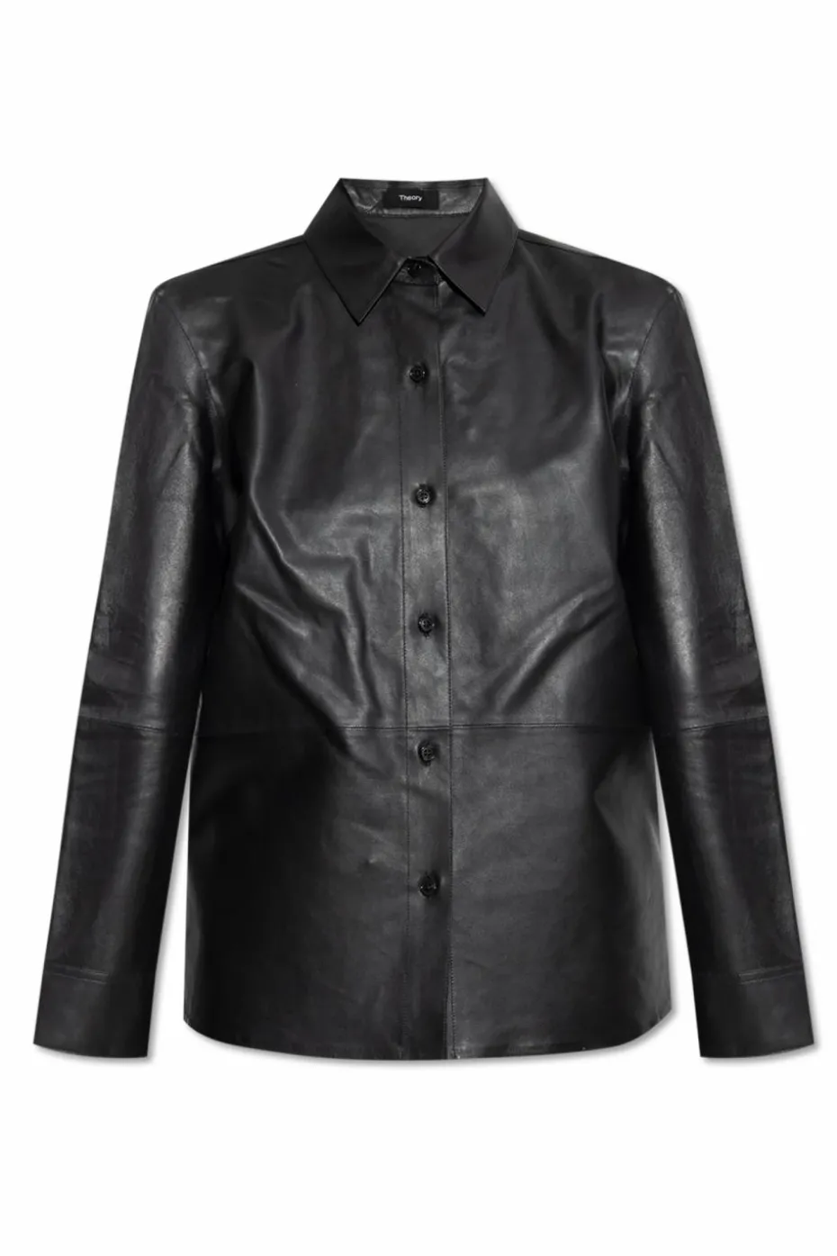Theory BLACK Leather Jacket