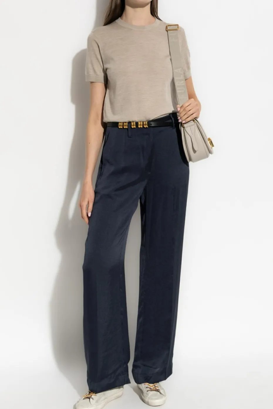 Theory GREY Wool top