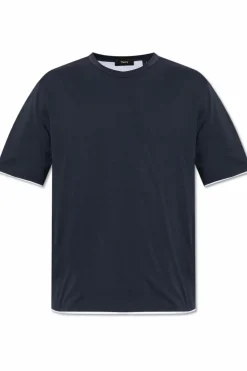 Theory NAVY BLUE Crew neck T-shirt