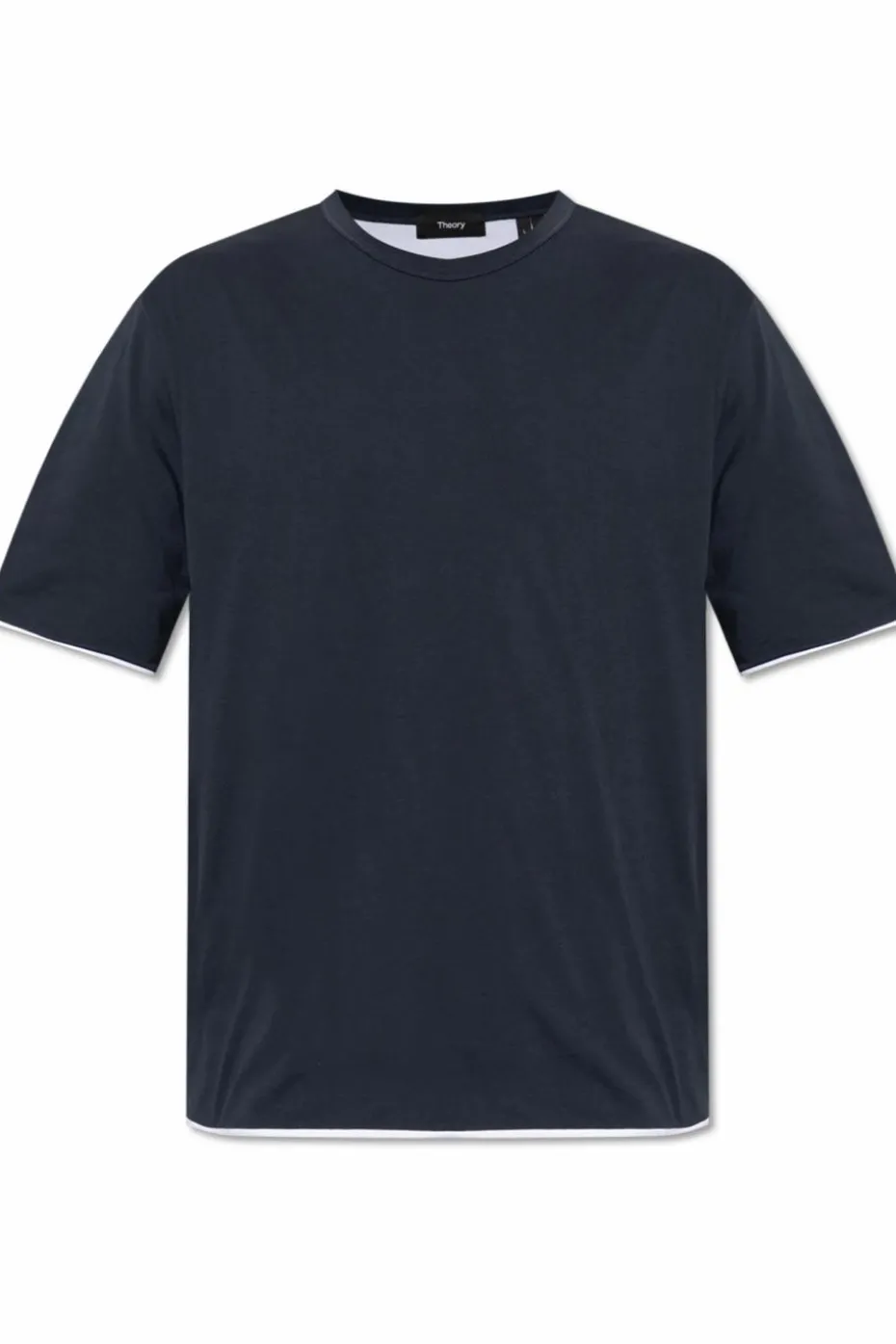 Theory NAVY BLUE Crew neck T-shirt