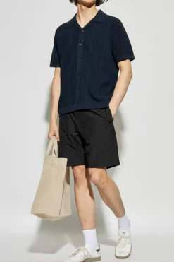 Theory NAVY BLUE Short-sleeved shirt
