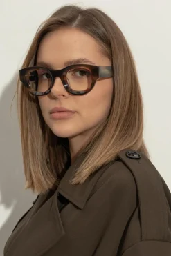 Thierry Lasry BROWN Prescription glasses Glossy