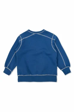 Tinycottons BLUE Sweatshirt with print