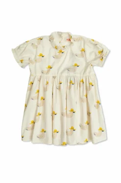 Tinycottons cream Animal print dress