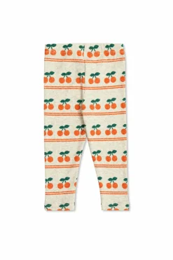 Tinycottons cream Patterned trousers