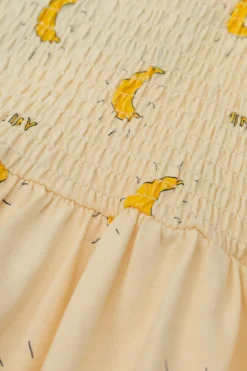 Tinycottons cream Printed Dress