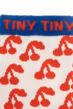 Tinycottons cream Socks with logo