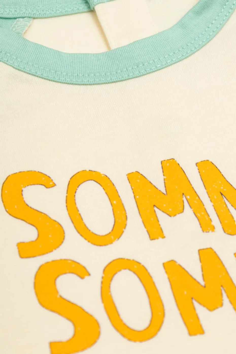 Tinycottons cream T-shirt with print
