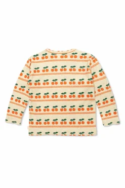 Tinycottons cream T-shirt with a pattern