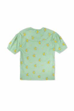 Tinycottons GREEN Dress with collar