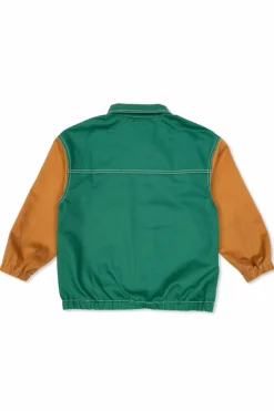 Tinycottons GREEN Light jacket with logo