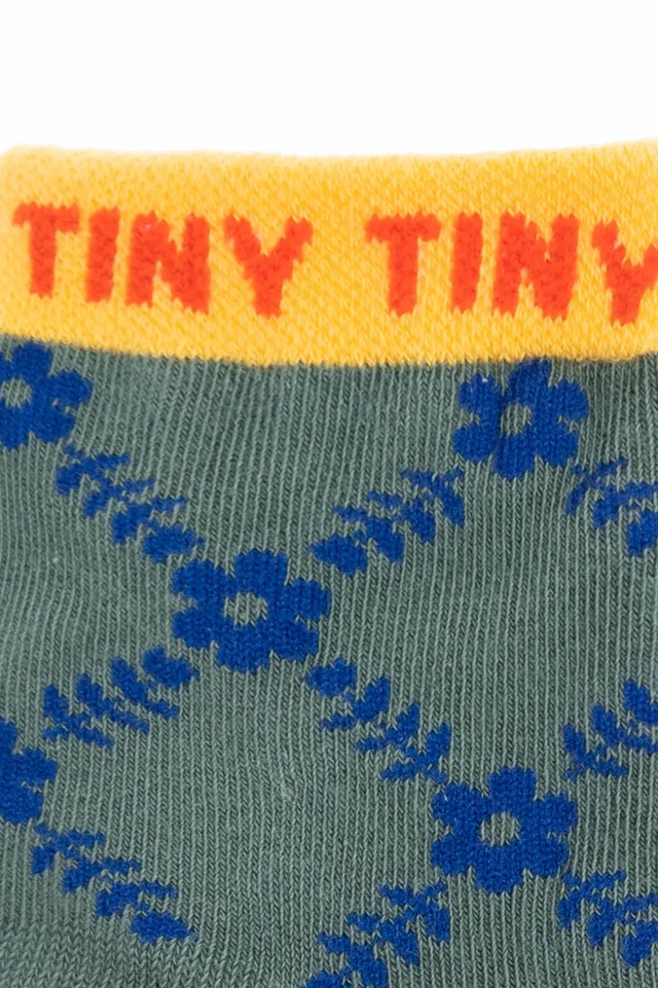 Tinycottons GREEN Socks with logo