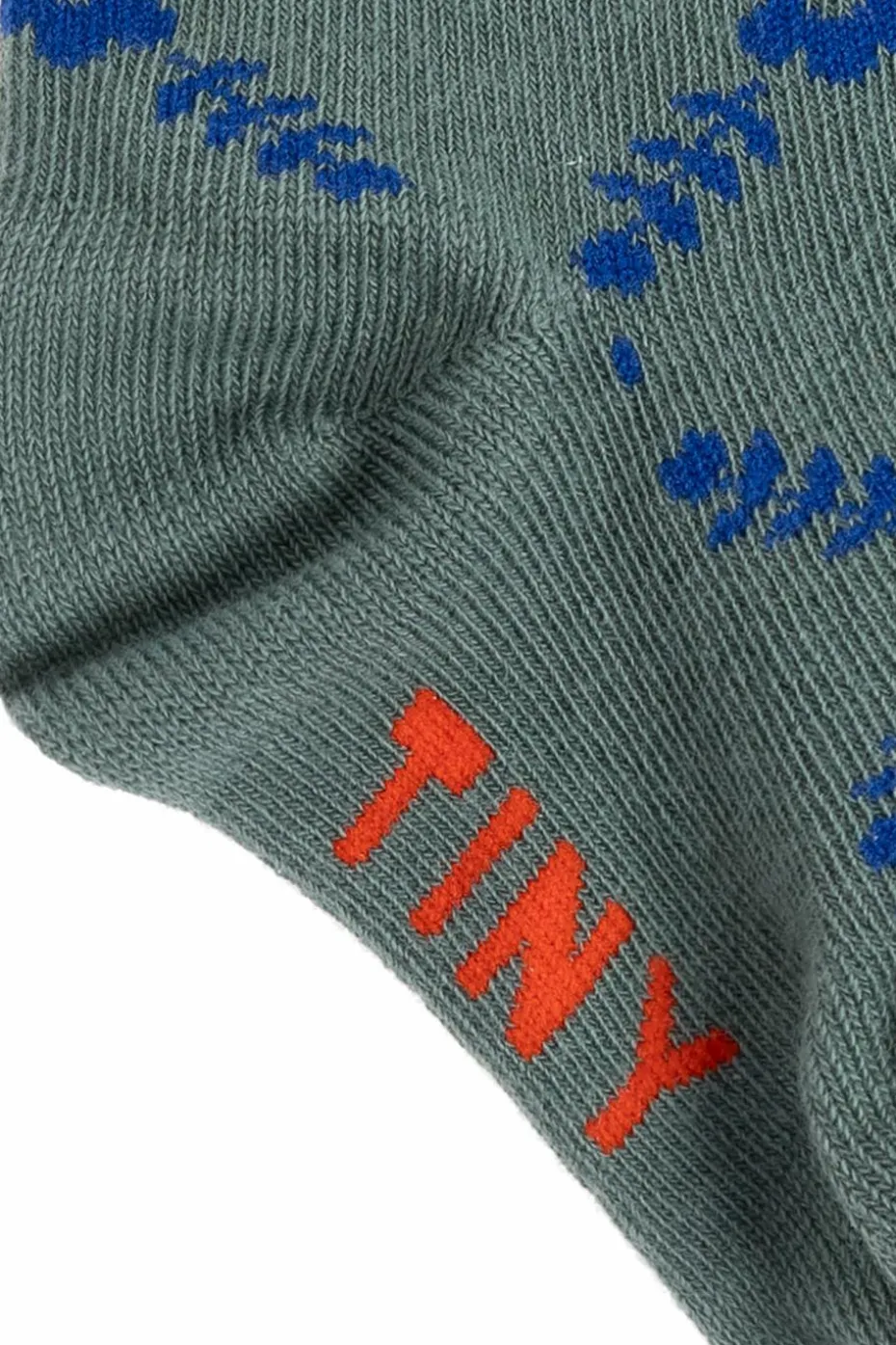 Tinycottons GREEN Socks with logo