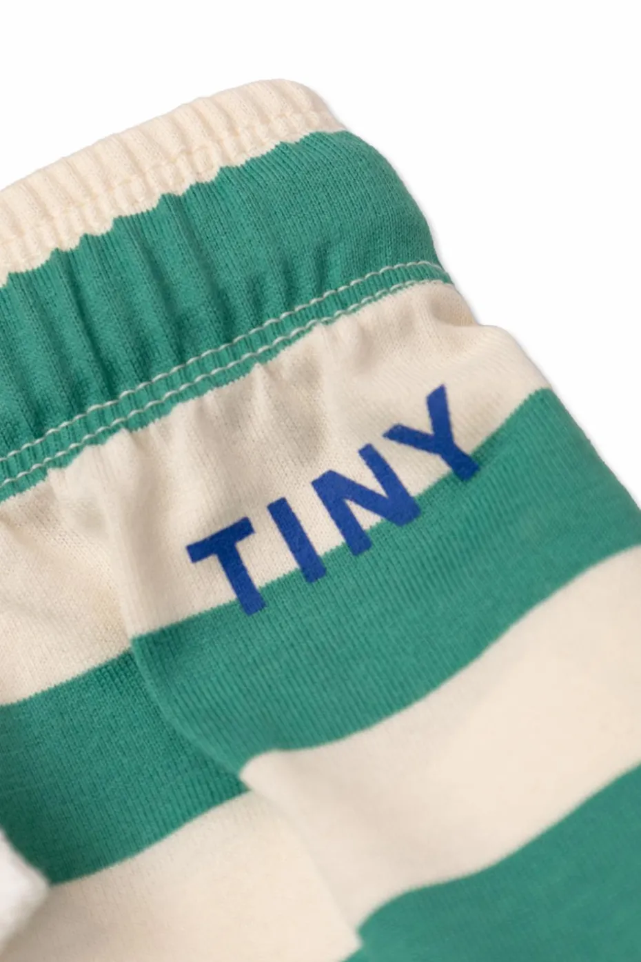 Tinycottons GREEN Striped pattern skirt