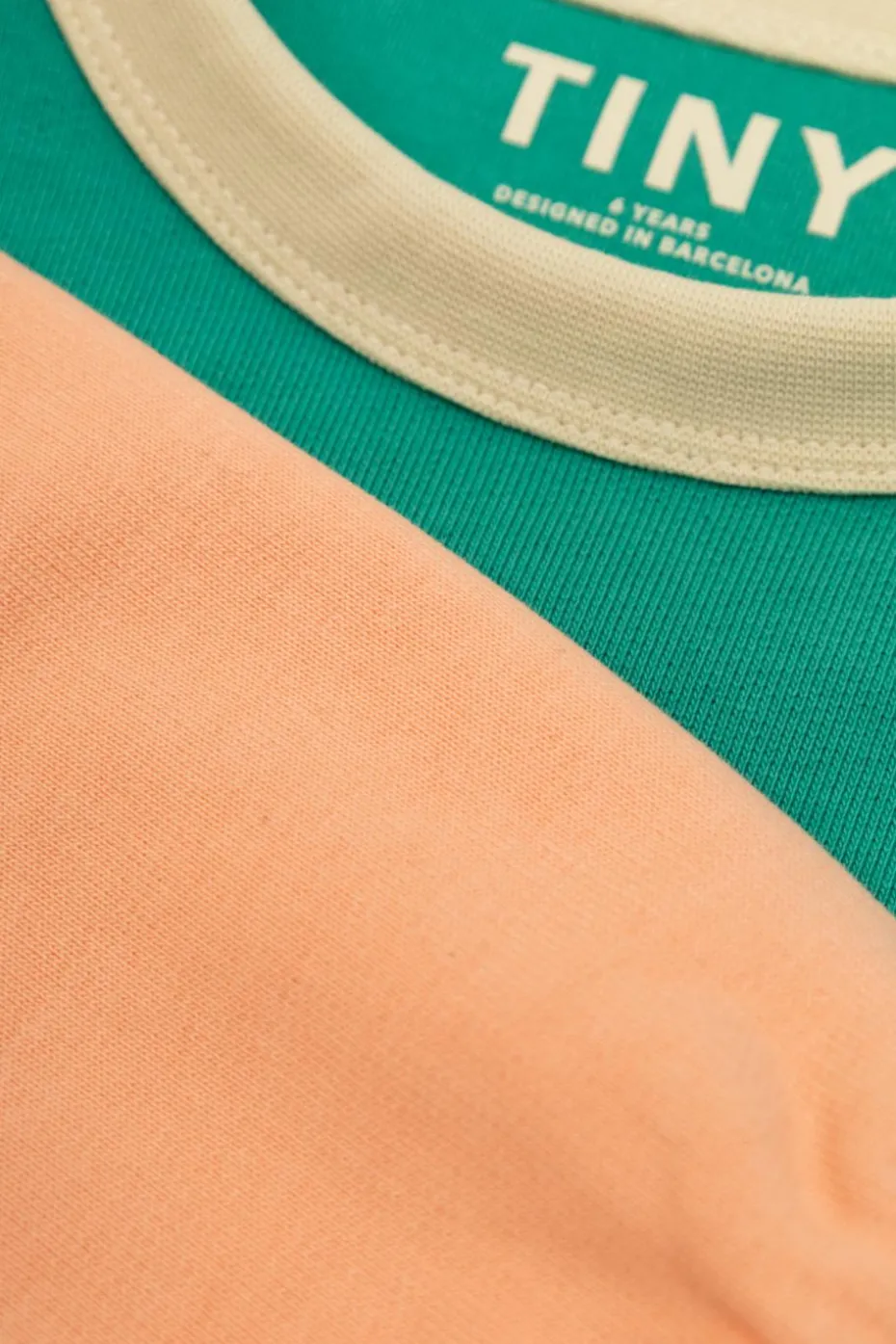 Tinycottons GREEN Sweatshirt with Logo