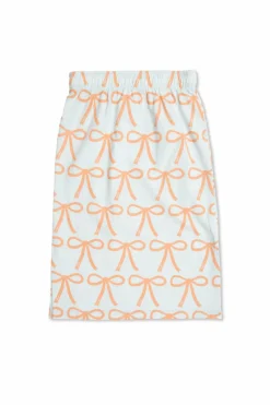 Tinycottons light blue Cotton skirt