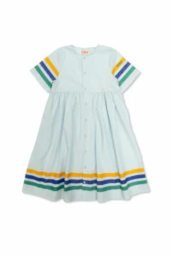 Tinycottons light blue Dress with pattern