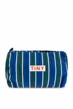 Tinycottons NAVY BLUE Cosmetic bag with logo
