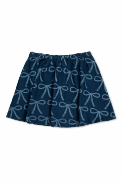 Tinycottons NAVY BLUE Skirt with logo