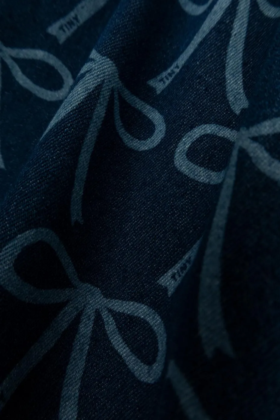 Tinycottons NAVY BLUE Skirt with logo