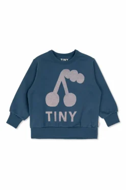 Tinycottons NAVY BLUE Sweatshirt with print