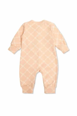 Tinycottons PINK Floral motif jumpsuit
