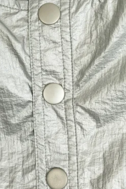 Tinycottons SILVER Jacket with logo