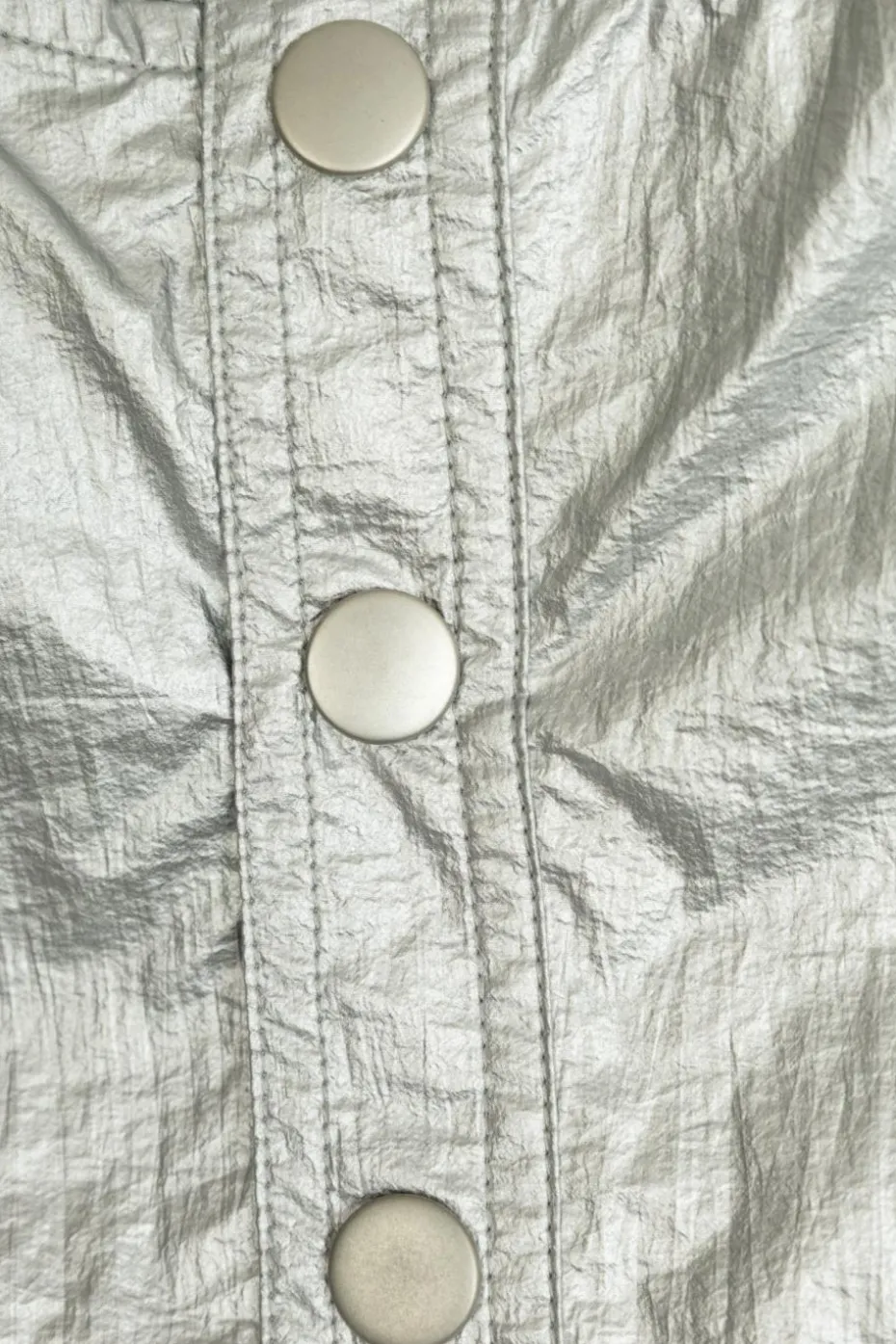 Tinycottons SILVER Jacket with logo