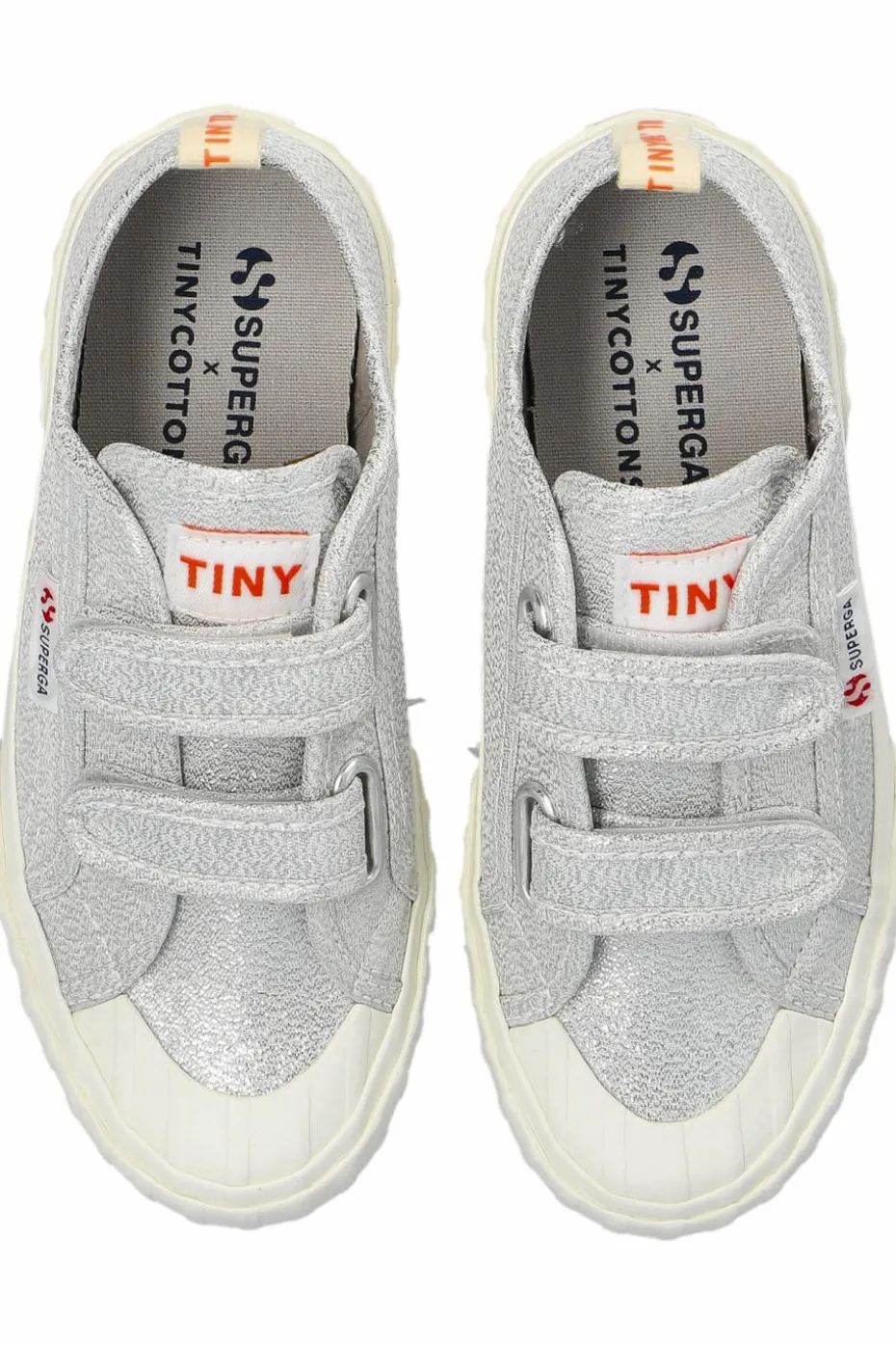 Tinycottons SILVER TINYCOTTONS X SUPERGA