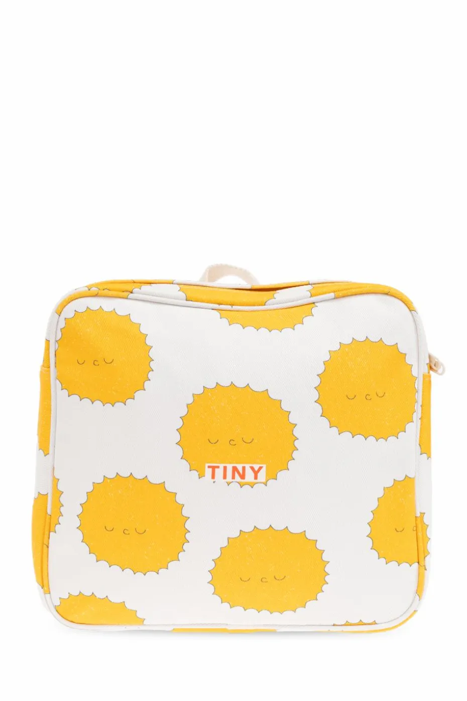 Tinycottons WHITE Backpack with sun motif