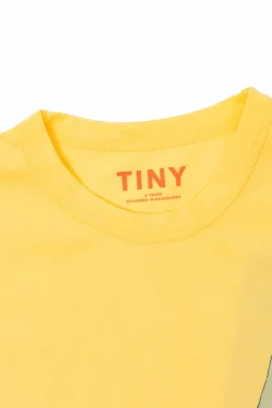Tinycottons YELLOW Cotton t-shirt