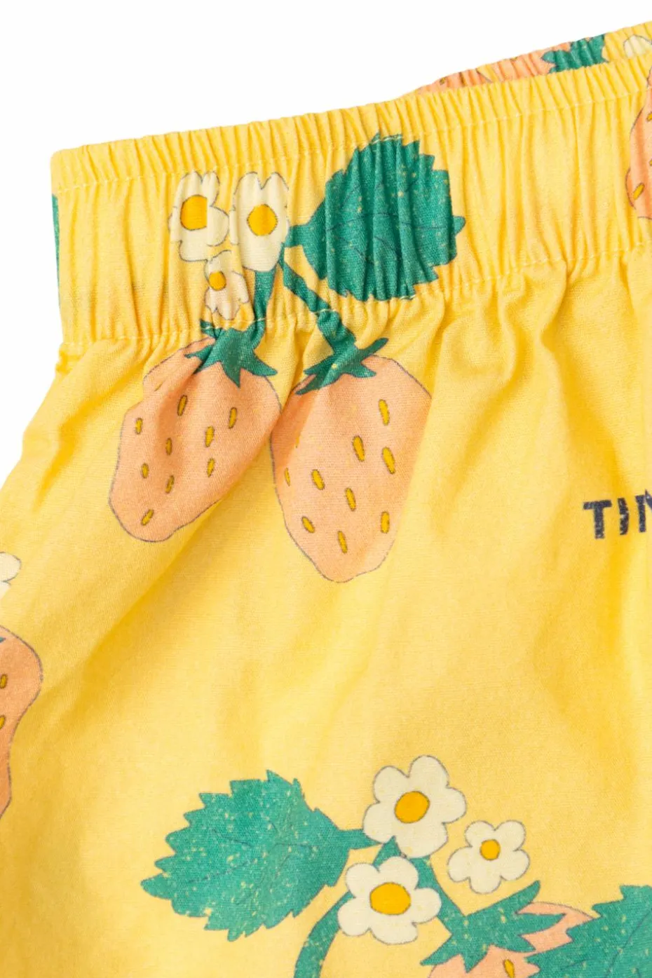 Tinycottons YELLOW Patterned shorts