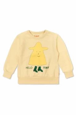 Tinycottons YELLOW Sweatshirt with print