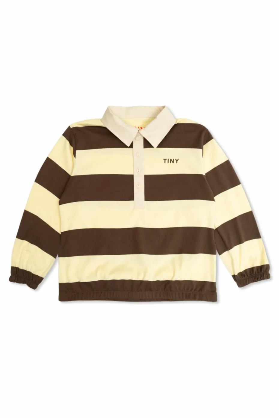 Tinycottons YELLOW Sweatshirt with collar