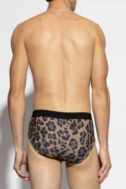 Tom Ford beige Briefs with logo