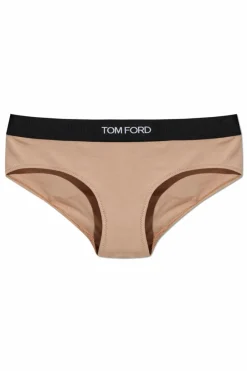 Tom Ford beige Figs with logo