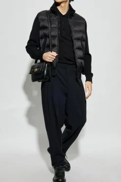 Tom Ford BLACK Cardigan with Down Insert