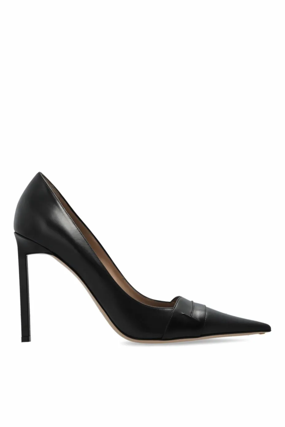 Tom Ford BLACK Leather heeled shoes "Eva"