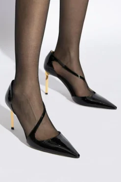 Tom Ford BLACK Leather Stilettos