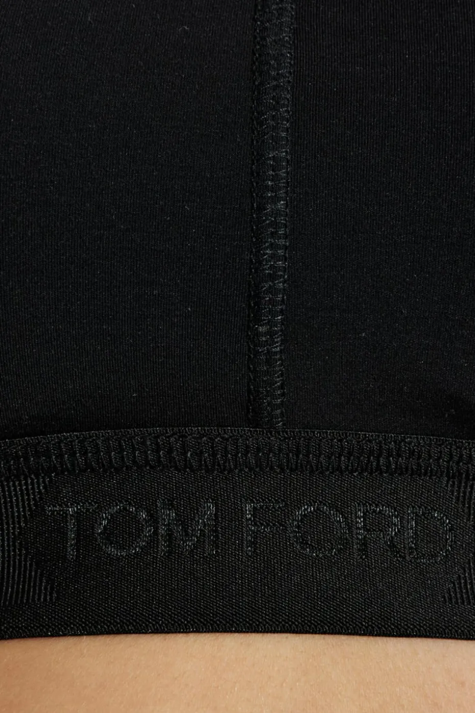 Tom Ford BLACK Lingerie top with logo